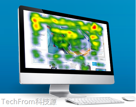 国外著名网站的眼球热力图眼球跟踪图详解